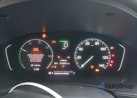 2025 Honda Civic Hybrid Sport/Sport Touring из США, поврежденный, VIN 2HGFE4F82SH316855